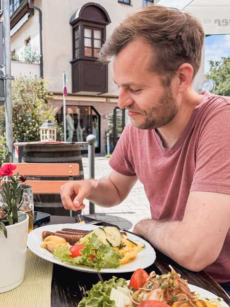 Vegan in Nürnberg Fränkisch in der Trödelstube