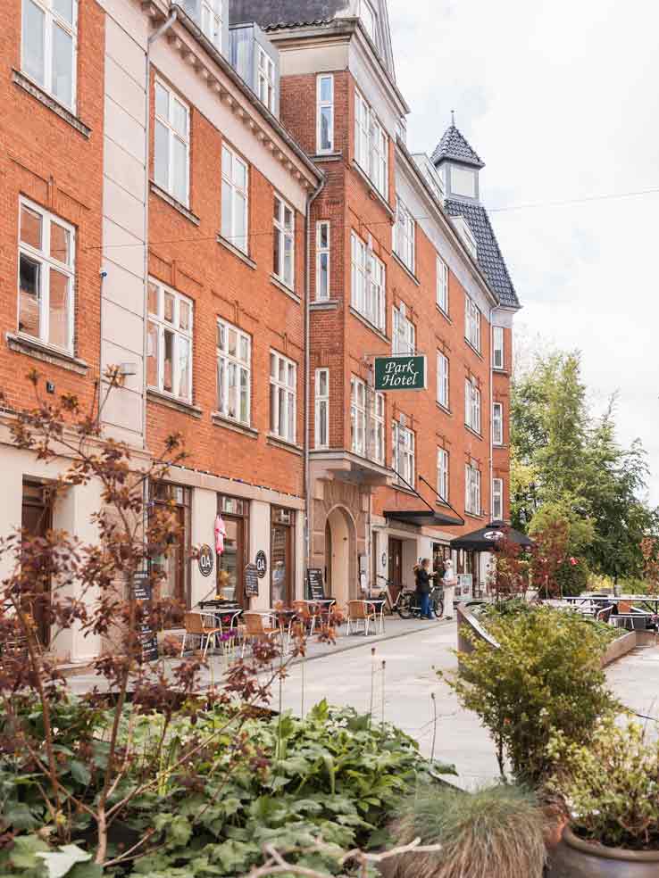 Kleine Gassen in Vejle Jütland Dänemark