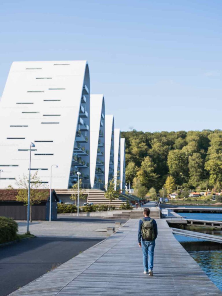 Vejle in Dänemark im Herzen Jütlands mit spannender Architektur