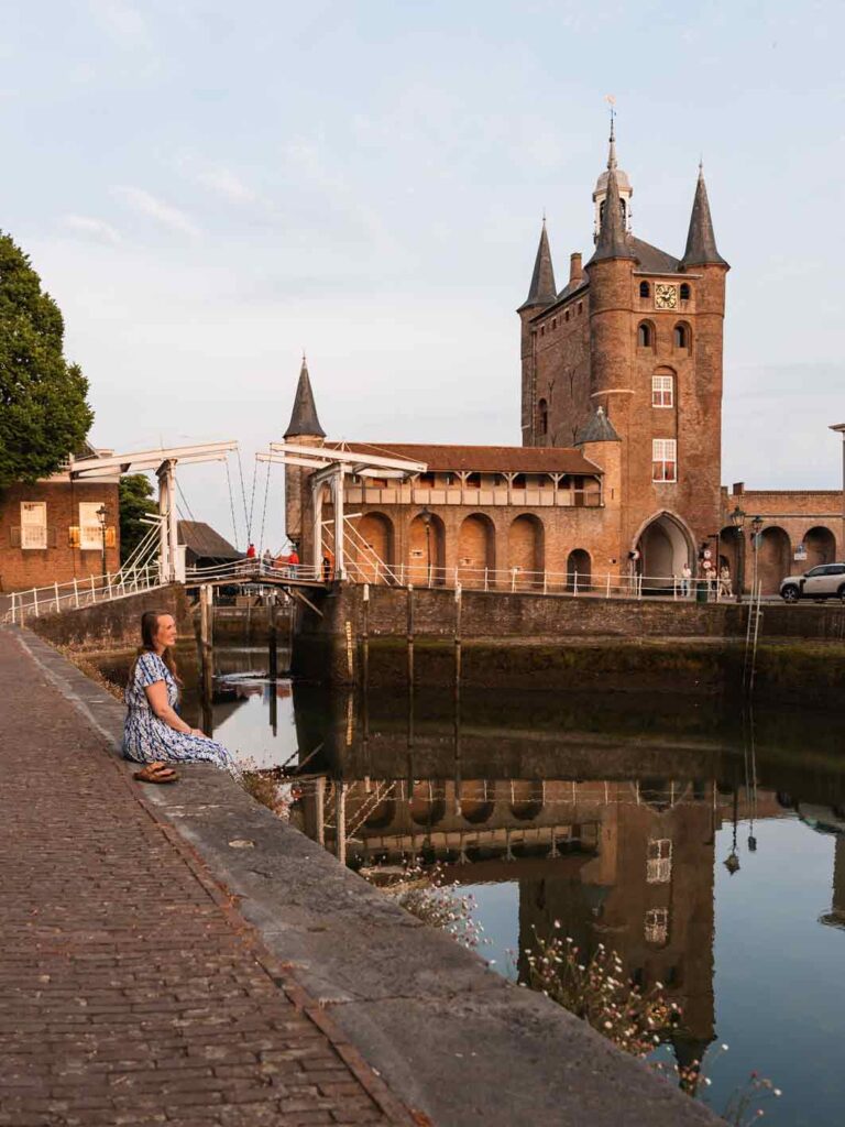 Hafen von Zierikzee am Abend