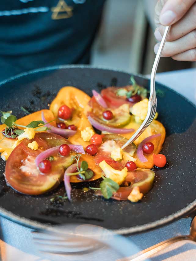 Veganes Abendessen La Roche en Ardenne