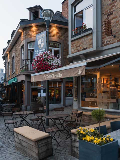 Fußgängerzone von La Roche en Ardenne