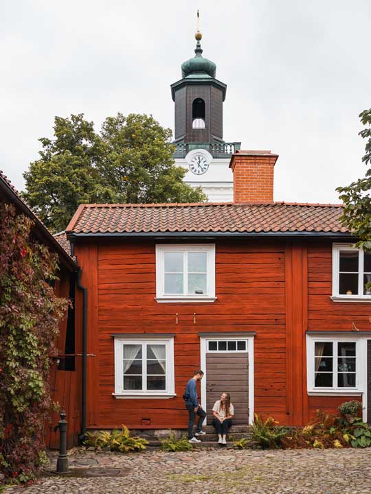 Aschanska Gården in Eksjö Småland Schweden