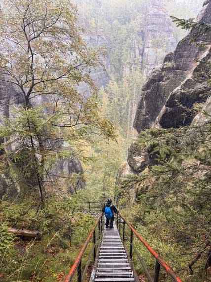 Heiligenstiege in der Sächsischen Schweiz