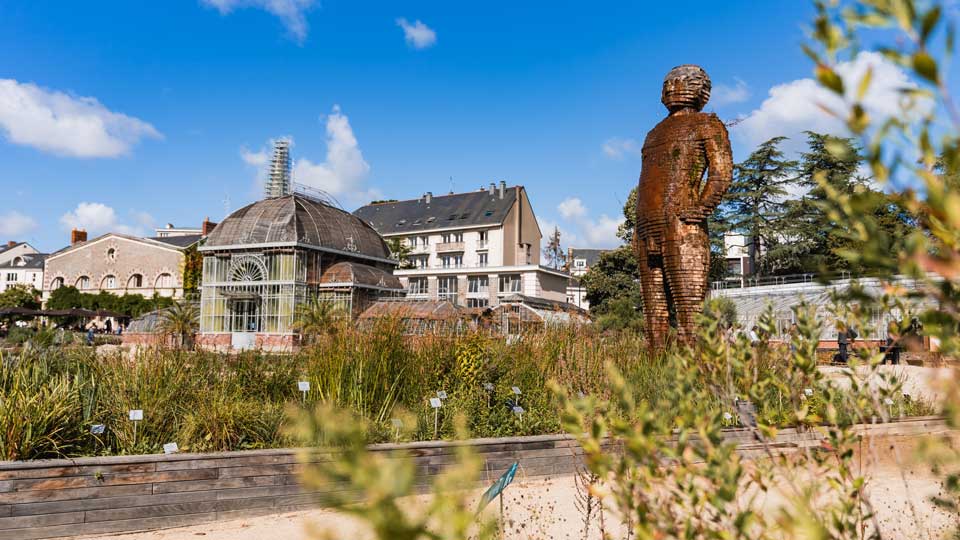 Jardin de Plantes, der Botanische Garten von Nantes