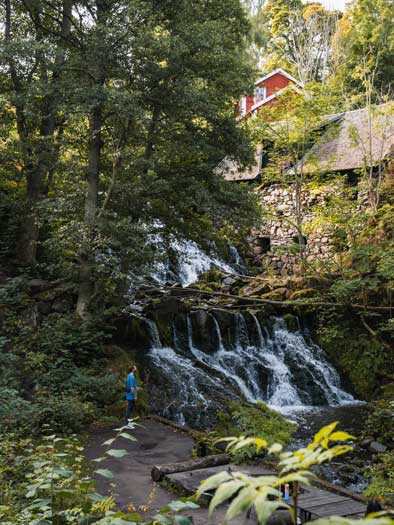 Wasserfall in Röttle By Smaland