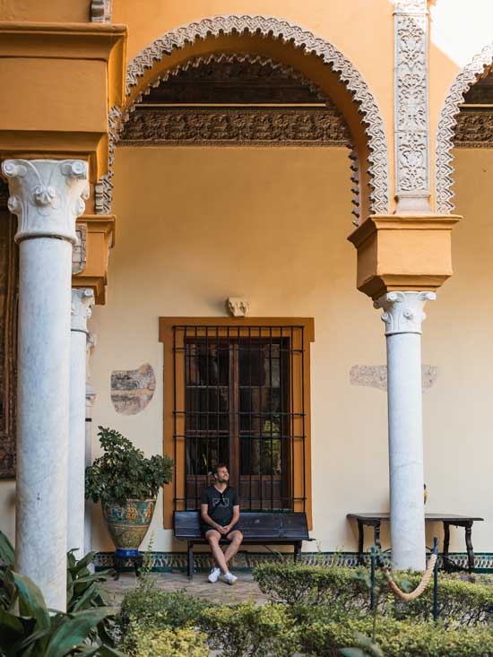 Palacio de las Duenas in Sevilla
