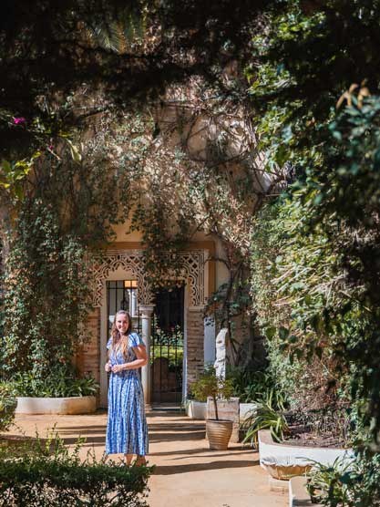 So schöne Paläste in Sevilla Andalusien