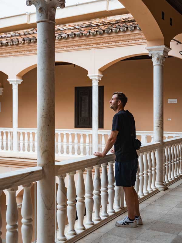 Picasso Museum in Malaga Spanien