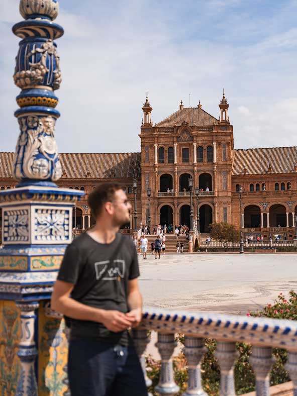Plaza Espana in Sevilla