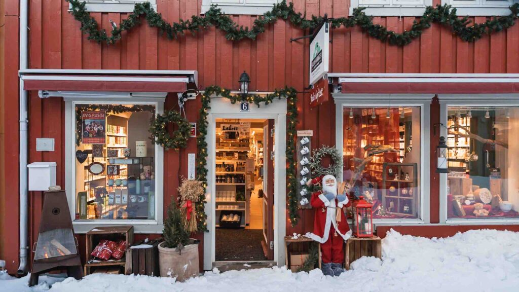 Røros Norwegen im Winter